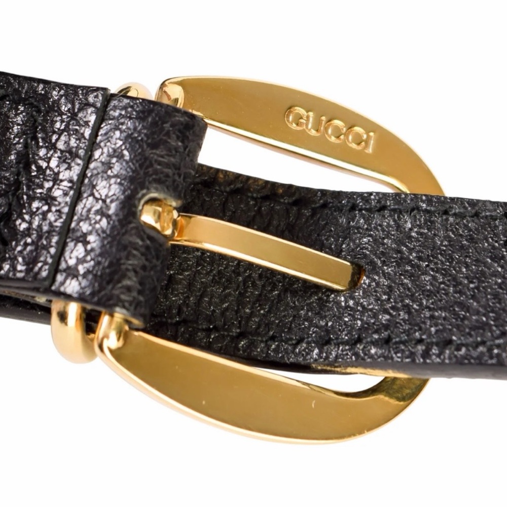 Gucci vintage canvas and leather bag - Picture 7 of 11